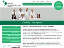 Tablet Screenshot of cancerpa.net